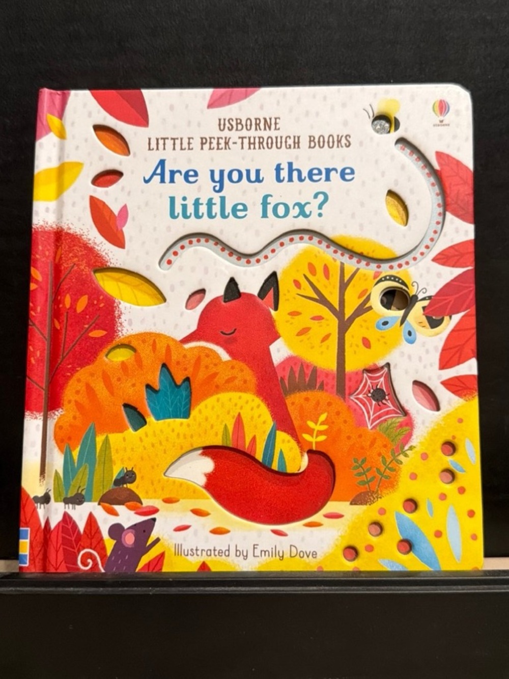 Usborne Are You There Little Fox Peek-Through Baby Board Book